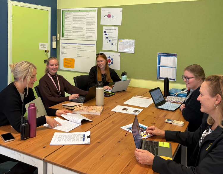 teachers collaborating